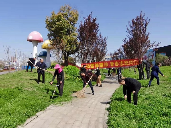 六安項目黨支部組織開(kāi)展“學(xué)雷鋒”志愿服務(wù)活動(dòng)