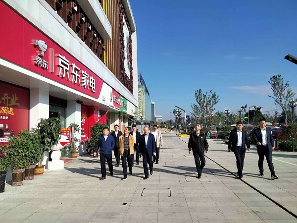 省鹽業(yè)集團公司外部董事調研徽鹽地產(chǎn)集團在建項目