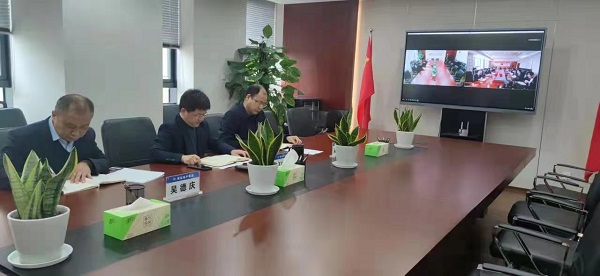 高廣飛督導徽鹽地產(chǎn)集團定遠項目公司黨支部組織生活會(huì )