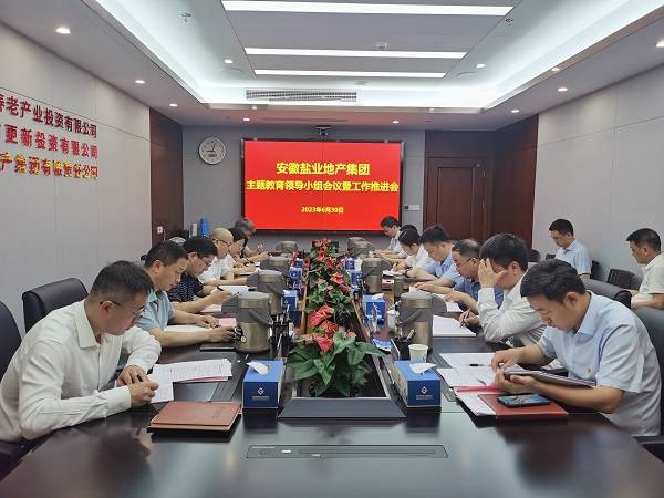 安徽鹽業(yè)地產(chǎn)集團：從高處著(zhù)眼 于細處著(zhù)手 在實(shí)處著(zhù)力 扎實(shí)推進(jìn)主題教育走深走實(shí)